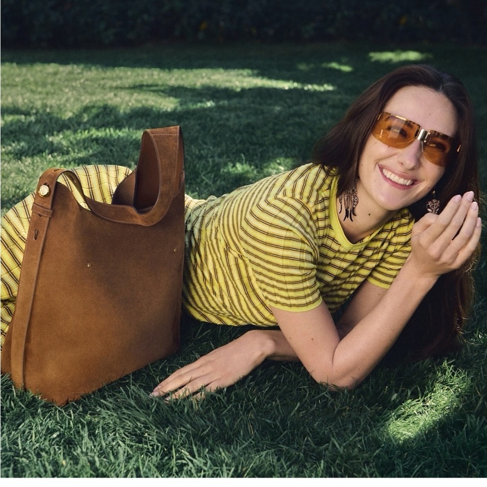 Tory Burch Romy Suede Hobo Bag